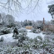 Quarry Bank Mill in wintertime pictured by Frances Trainer