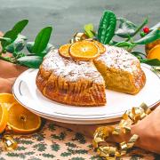 Christmas orange cake. (Photo: Richard Budd)