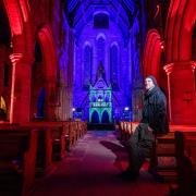 Last year's Scarborough Lights featured an event,  Fading Light of Ruins in St Mary's Church by Flemish artist, Peter Snijder Image: Charlotte Graham