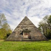 The mausoleum, which was built in 1705