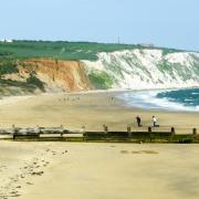 Yaverland Beach is one of the Isle of Wight's best beaches