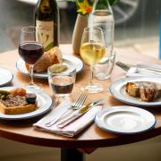 French dishes with big Yorkshire flavours, including venison pork pate en croute and Cantabrian anchovies, combine to create stunning dishes.