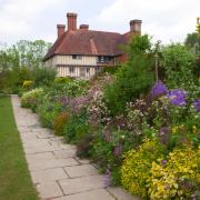 Great Dixter is renowned for its border combinations