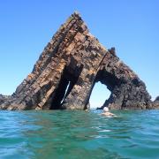 Blackchurch Rock, Mouthmill Beach near Clovelly. Photo: Sophie Pierce.