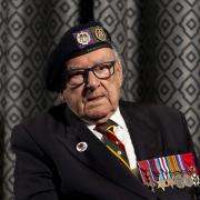 98 year old Veteran Ken Hay is an ambassador for the British Normandy Memorial who served with the 4th Dorset Regiment at Juno Beach