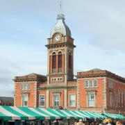 Chesterfield Market Hall and open-air market Photo: Mike Smith