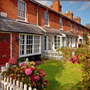 Pretty cottages can be found in Hartley Wintney.