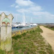 Lymington harbour is perhaps the most recognisable destination on the New Forest coast.