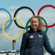 Aiming for a medal at the 2024 Olympic Games - sailor Hannah Snellgrove.