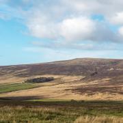 The view to Ward's Stone, the highest peak in Bowland.