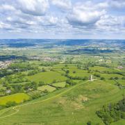 Walk the footpaths in the shadow of the Tor, enjoying Somerset hospitality at Middlewick Farm.