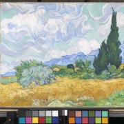 Vincent van Gogh, 1853 – 1890 A Wheatfield, with Cypresses, 1889