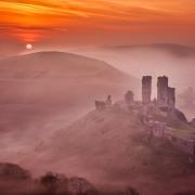 Corfe Castle.