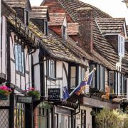 Medieval buildings in the High Street