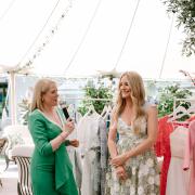 Sophia Monkman, from York Racecourse Technical Services chats to Melissa Worrall, The 8th Sign - Judge of Ebor Fashion Lawn