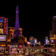 On the Strip - the brightest place on Earth seen from NASA's Observatory.