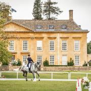 Zara Tindall at Cornbury House Horse Trials