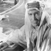 Peter O’Toole as Lawrence of Arabia from the film of thesame name