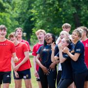 Cranleigh School pupils appreciate what it is to be a team Photo: Cranleigh School