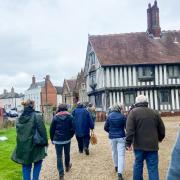 A group touring Eye as part of Streets Aloud! Photo: Karen Goddard