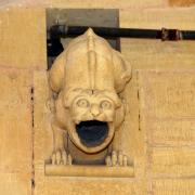 Woodchester Mansion Laundry Gargoyle (C) Simon Pizzey