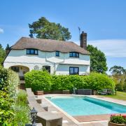 The 1930s cottage has stunning views