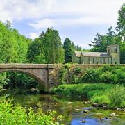 Askham Bridge and St Peter's Church, Askham, Penrith