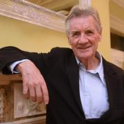 Michael Palin on a visit to Norwich in 2017.