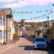 Take a break from traversing the moor in this welcoming town.