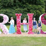 Celebrating the RHS: Jo Maddocks, Sam Bruckshaw, Gill Pearce and Jane Soanes,