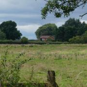 Lost village: the earthworks of Baddiley.