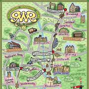 Katie B Morgan's map of The Gloucestershire Warwickshire Railway