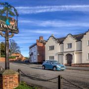 The lovely South Derbyshire village of Etwall