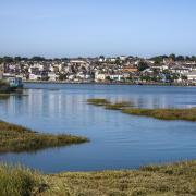 Bideford and the Torridge Estuary.