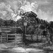 A sketch of the crash from Illustrated London News, Septembrer 19, 1874. Photo: contributed by Phyillida Scrivens