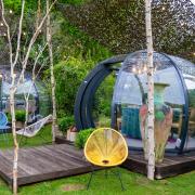 Domes can be hired at £75 per person