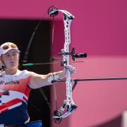 Phoebe Paterson Pine GBR in action during the Gold Medal match in the Tokyo 2020 Paralympic Games