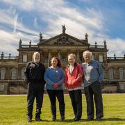 Bryan Ware, Helen Kelly, Rosemary Johnson, 'Brasso' Dave Johnson, Workers and volunteers at Wentworth Woodhouse,