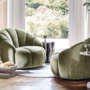 Pick the right swivel chair to match the room