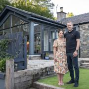 Bryony and Mark Ladd-Smith at Honeysuckle Cottage