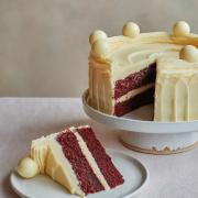 Mary Berry’s red velvet sandwich cake