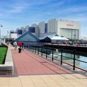 The Dock Museum stands next to Barrow's BAE Hangars