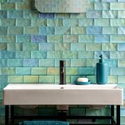 5 Original Style Glassworks Radiance Silver Frost mosaic tiles, hyperiontiles.co.uk