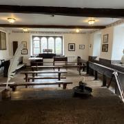 The schoolroom, where William Wordsworth and the other boys were taught