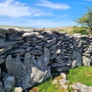 Selside Shaw monastic wall.