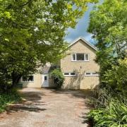 The six-bedroom property is located on Slad Road, Stroud