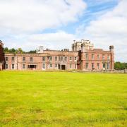 The southerly aspect of  Cuerden Hall. Kirsty Thompson