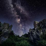 Stunning starscapes seen under Roche Rock.