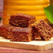 Maggie's parkin, bringing together recipes from Yorkshire and Lancashire.