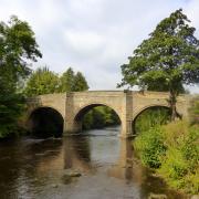 The Old Bridge over the Derwent